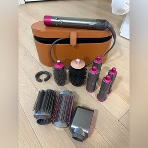 Dyson Hair Styling Set with Pink and Gray